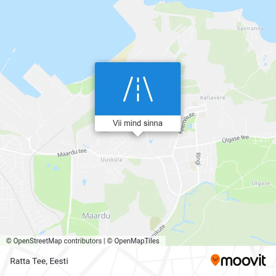 Ratta Tee kaart