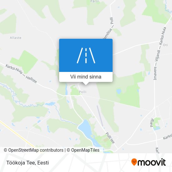 Töökoja Tee kaart