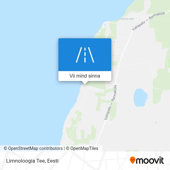 Limnoloogia Tee kaart