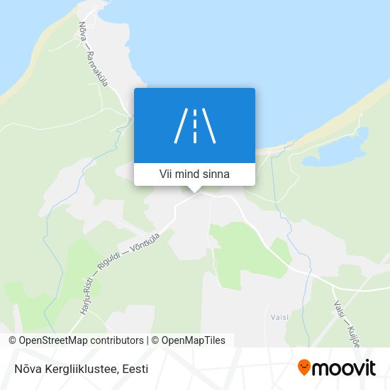 Nõva Kergliiklustee kaart