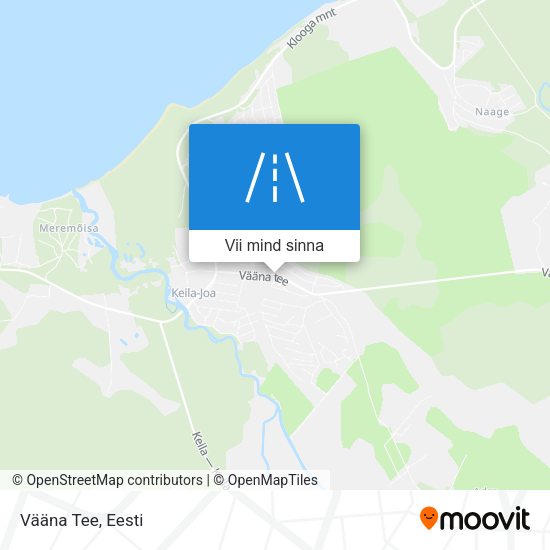 Vääna Tee kaart
