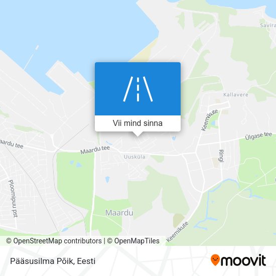 Pääsusilma Põik kaart