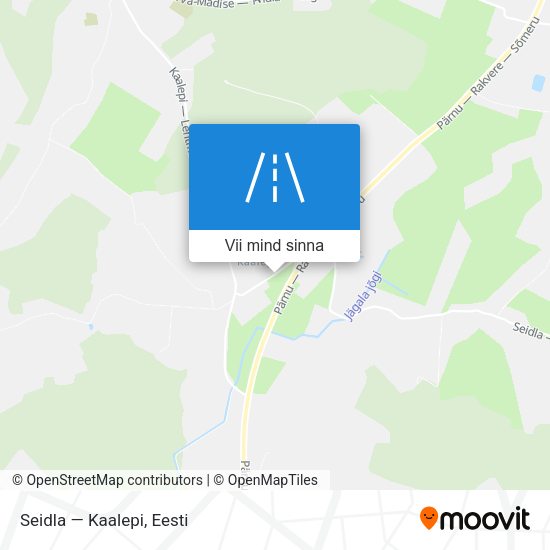 Seidla — Kaalepi kaart