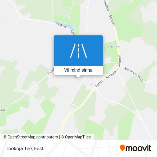 Töökoja Tee kaart