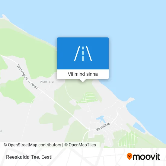 Reeskalda Tee kaart