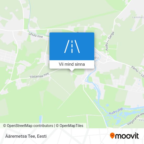 Ääremetsa Tee kaart