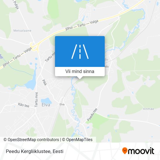 Peedu Kergliiklustee kaart
