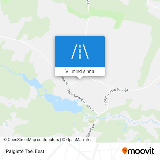 Päigiste Tee kaart