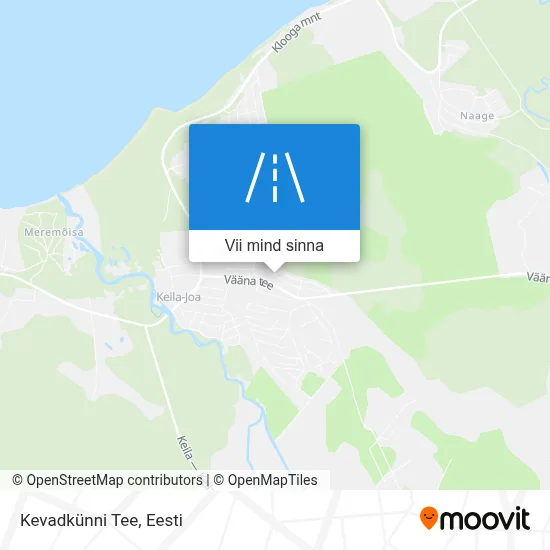 Kevadkünni Tee kaart