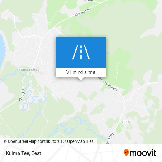 Külma Tee kaart