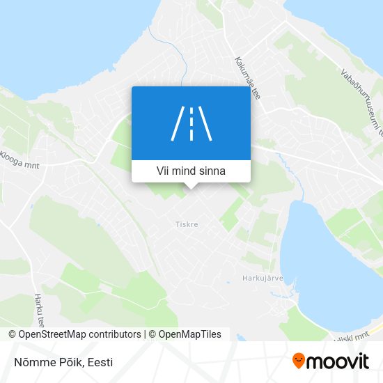 Nõmme Põik kaart