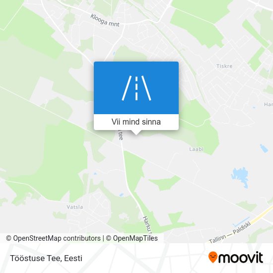 Tööstuse Tee kaart