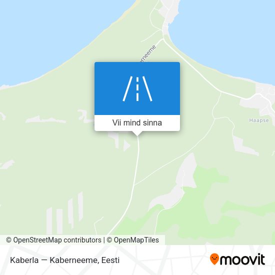 Kaberla — Kaberneeme kaart