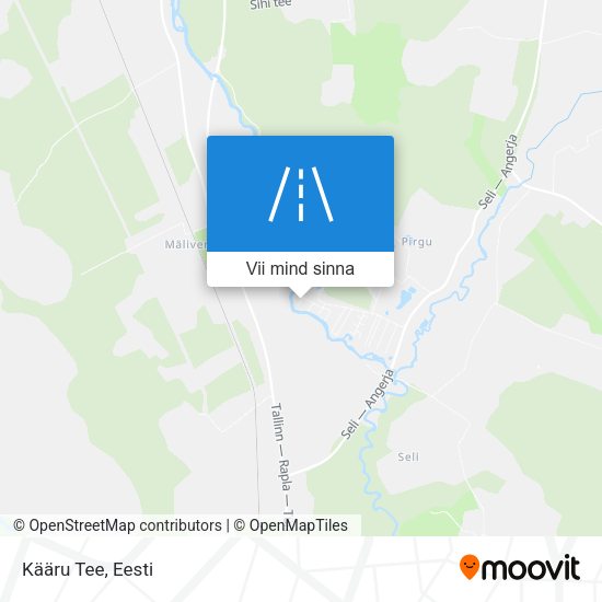 Kääru Tee kaart