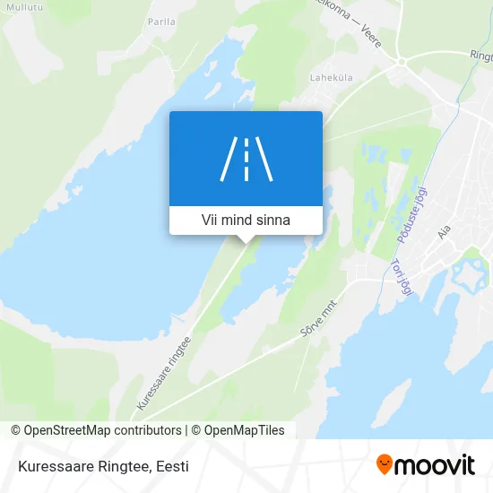 Kuressaare Ringtee kaart