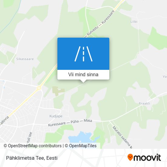 Pähklimetsa Tee kaart