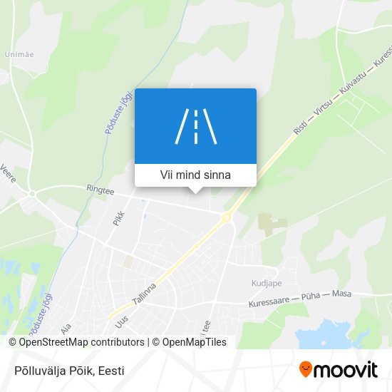 Põlluvälja Põik kaart