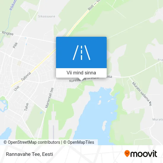 Rannavahe Tee kaart