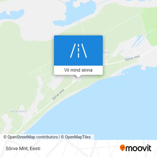 Sõrve Mnt kaart