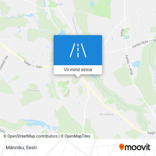 Männiku kaart