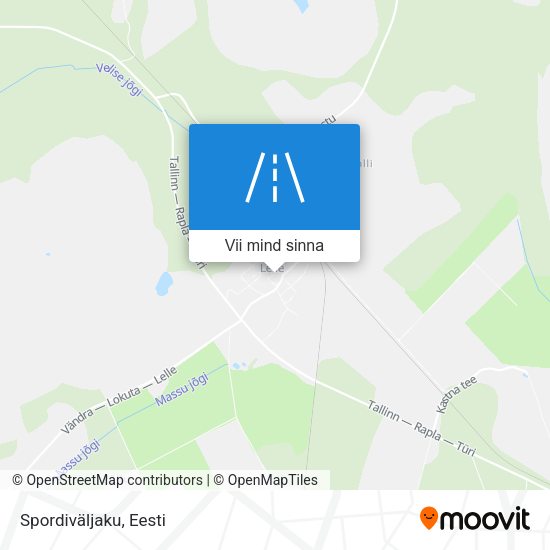Spordiväljaku kaart