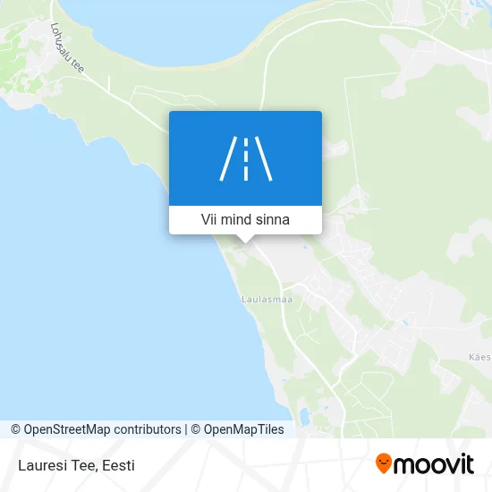 Lauresi Tee kaart