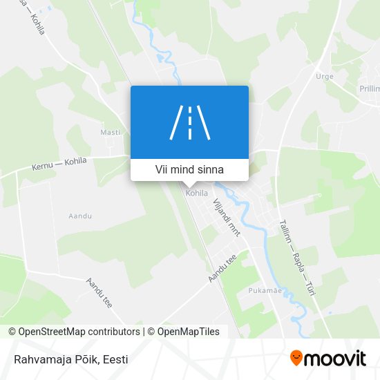 Rahvamaja Põik kaart