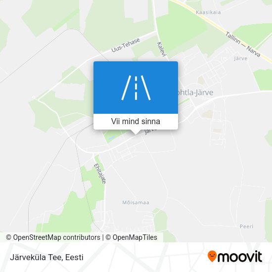 Järveküla Tee kaart