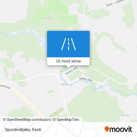 Spordiväljaku kaart