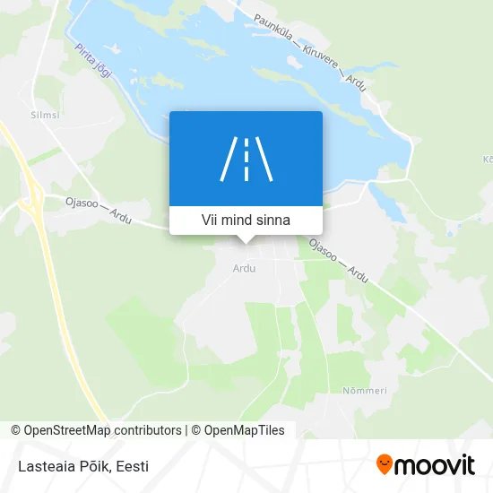 Lasteaia Põik kaart