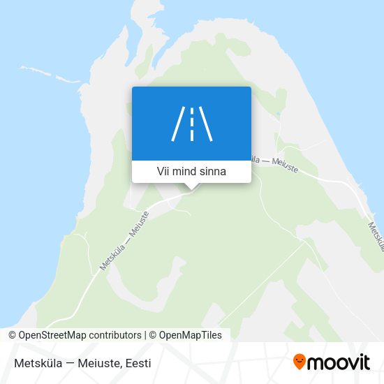 Metsküla — Meiuste kaart