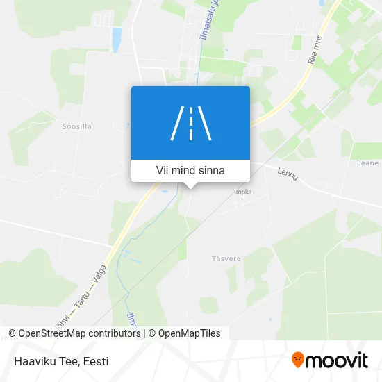 Haaviku Tee kaart