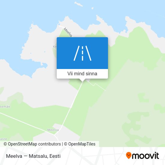 Meelva — Matsalu kaart