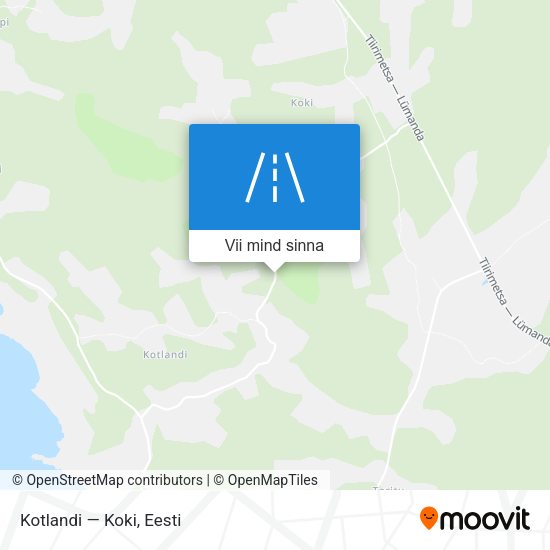 Kotlandi — Koki kaart