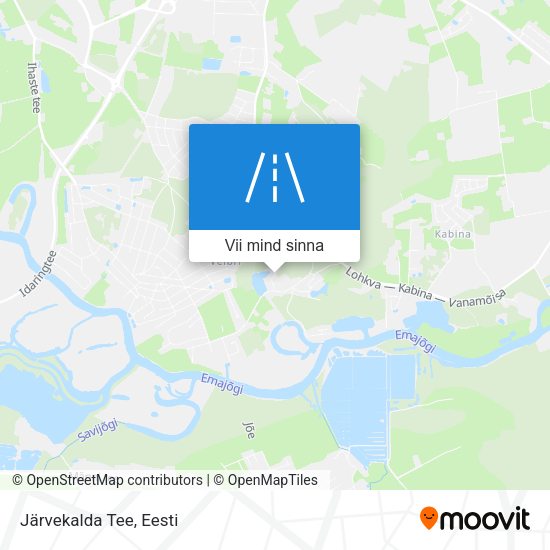 Järvekalda Tee kaart