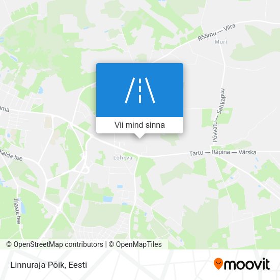 Linnuraja Põik kaart