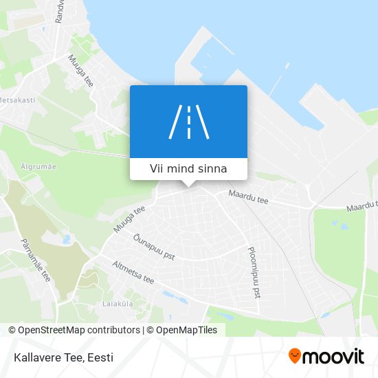 Kallavere Tee kaart