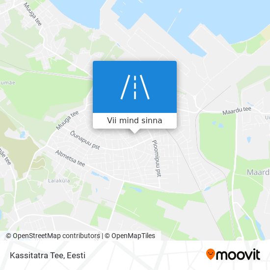 Kassitatra Tee kaart