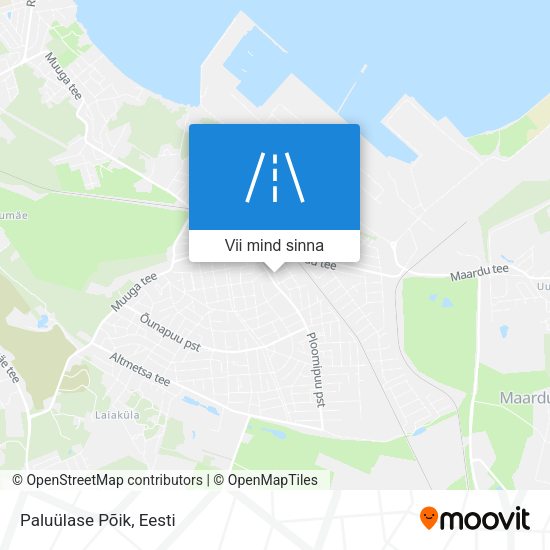 Paluülase Põik kaart