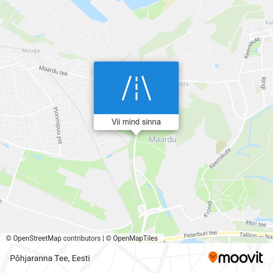 Põhjaranna Tee kaart