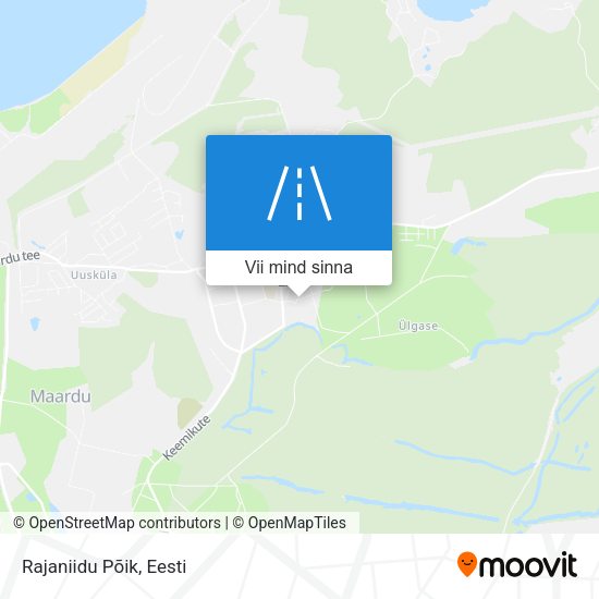 Rajaniidu Põik kaart