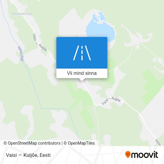 Vaisi — Kuijõe kaart