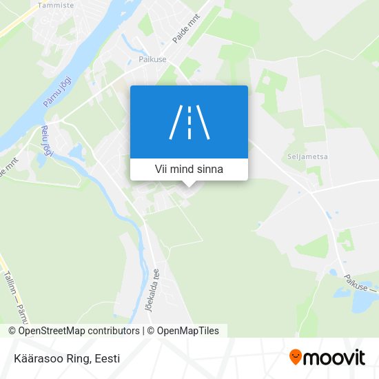 Käärasoo Ring kaart