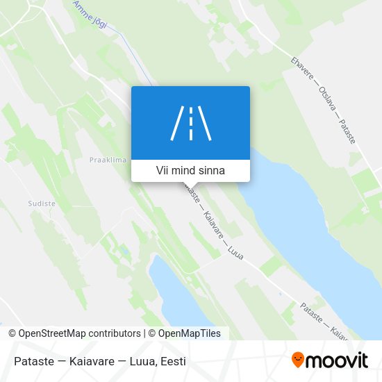 Pataste — Kaiavare — Luua kaart