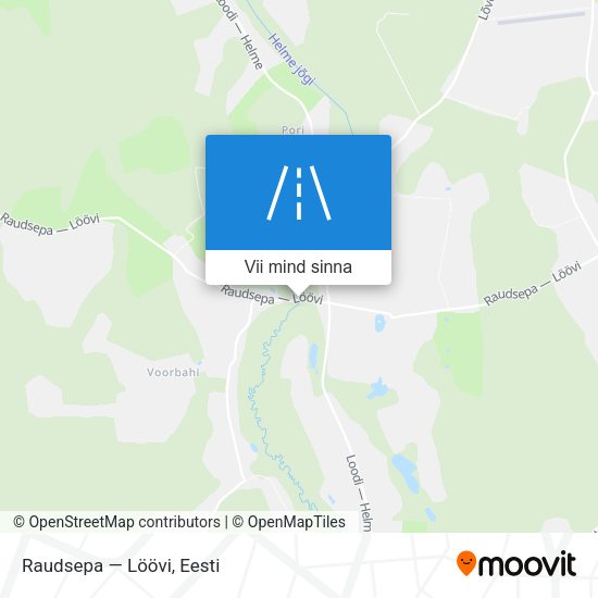 Raudsepa — Löövi kaart