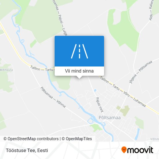Tööstuse Tee kaart