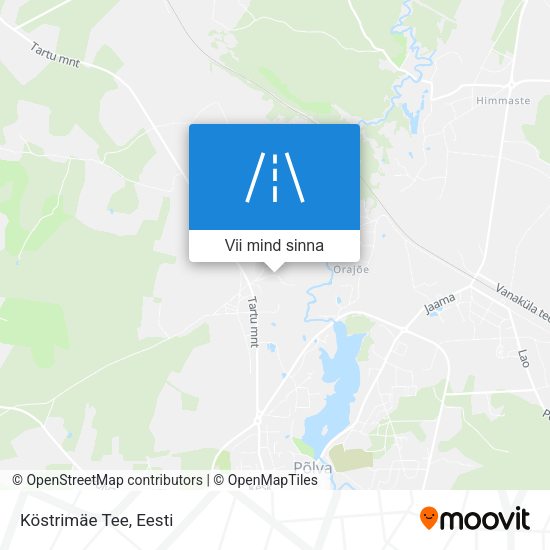 Köstrimäe Tee kaart