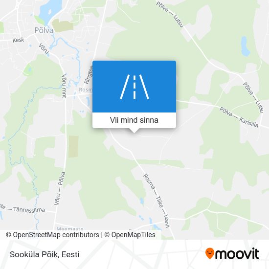 Sooküla Põik kaart