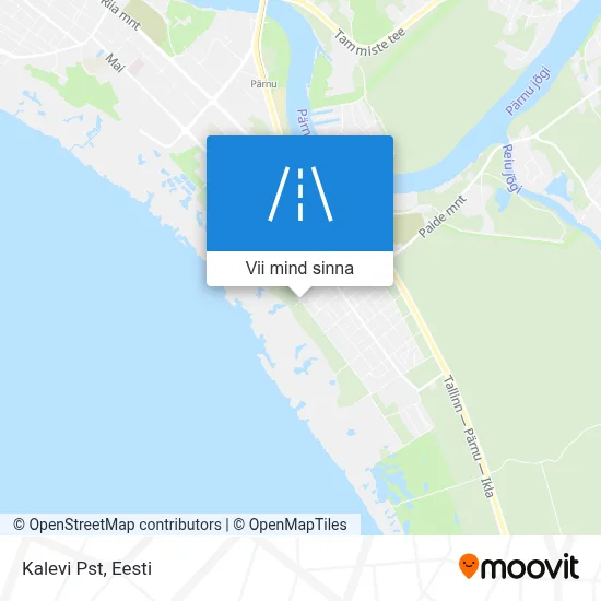 Kalevi Pst kaart