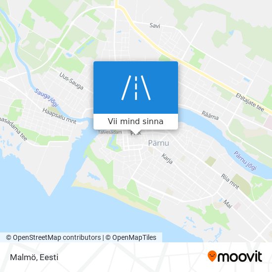Malmö kaart